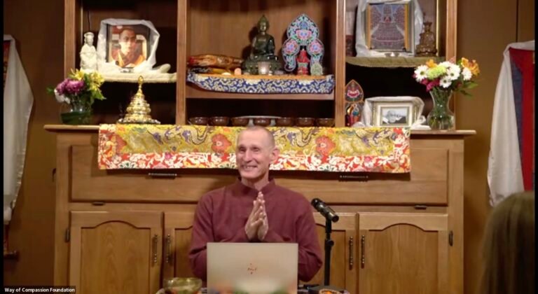 How to Meditate on the Stages of the Path: Losar Teaching and Purification